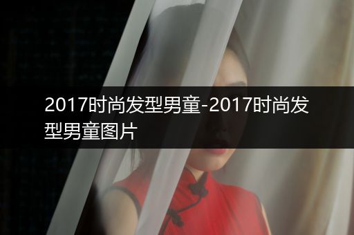 2017时尚发型男童-2017时尚发型男童图片