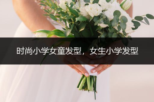 时尚小学女童发型，女生小学发型